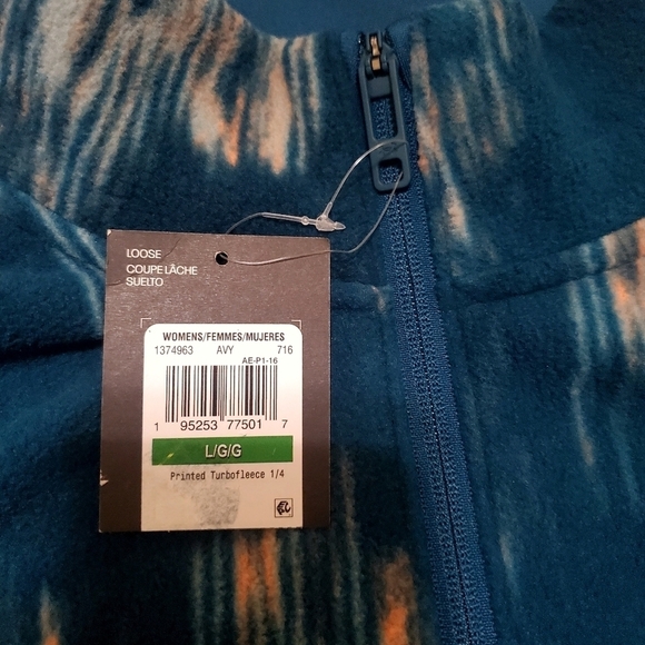 Under Armour Fleece Zip Up Sweatshirt Size Large NWT - Picture 11 of 11